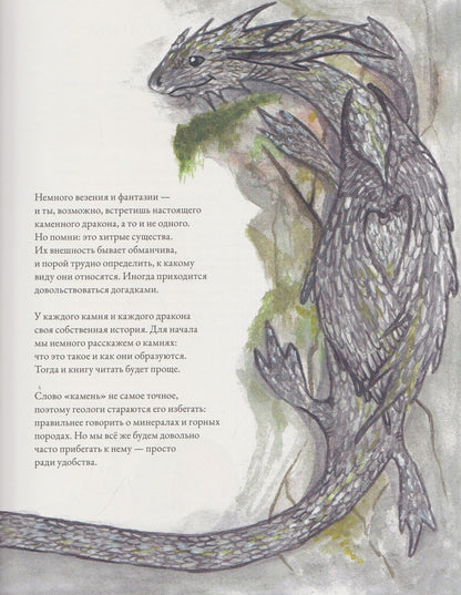 Каменные драконы. Книга о драконах, камнях и минералах