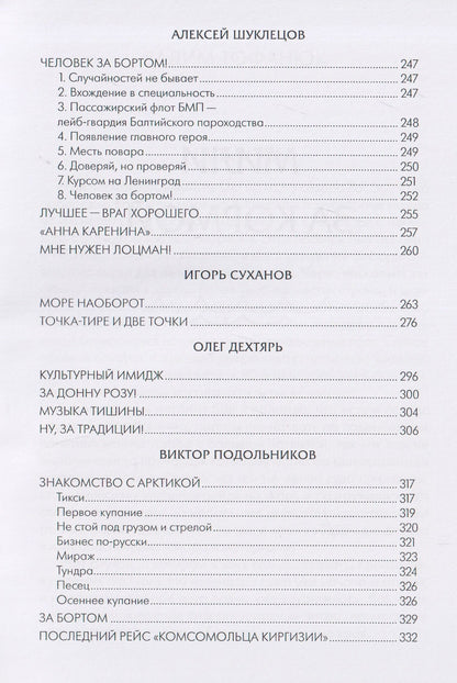 Вадим Тофанюк: Мили за кормой: антология