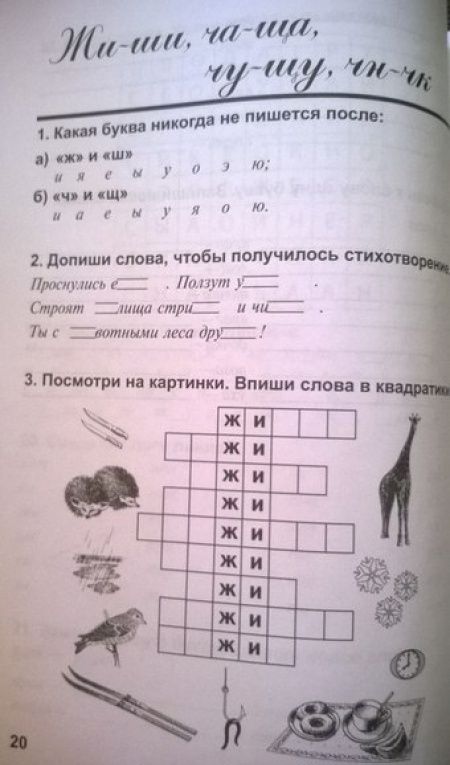Русский язык. 1 класс. Дидактическая тетрадь. ФГОС