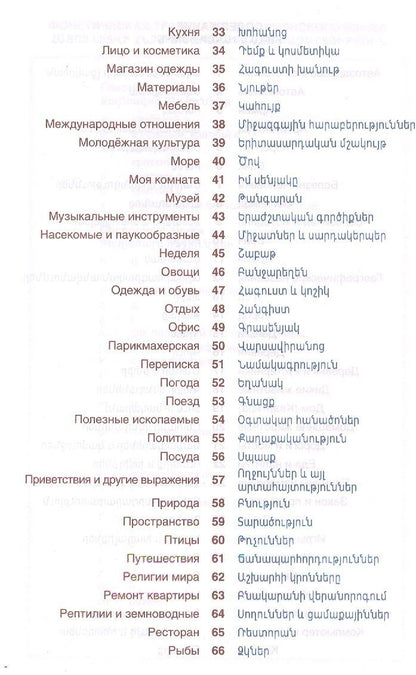 Гор Саакян: Армянский язык. Тематический словарь. Компактное издание. 10 000 слов. С транскрипцией армянских сло