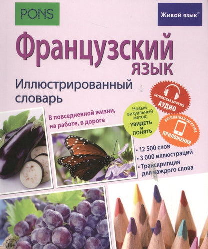 Французский язык. Иллюстрированный словарь+приложение