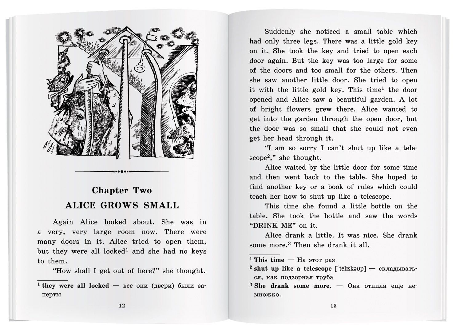 Льюис Кэрролл: Алиса в Стране Чудес/Alice in Wonderland. Домашнее чтение с заданиями по ФГОС. Английский клуб