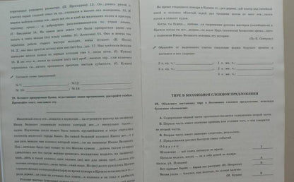 Галина Богданова: Русский язык. 9 класс. Рабочая тетрадь. Часть 3