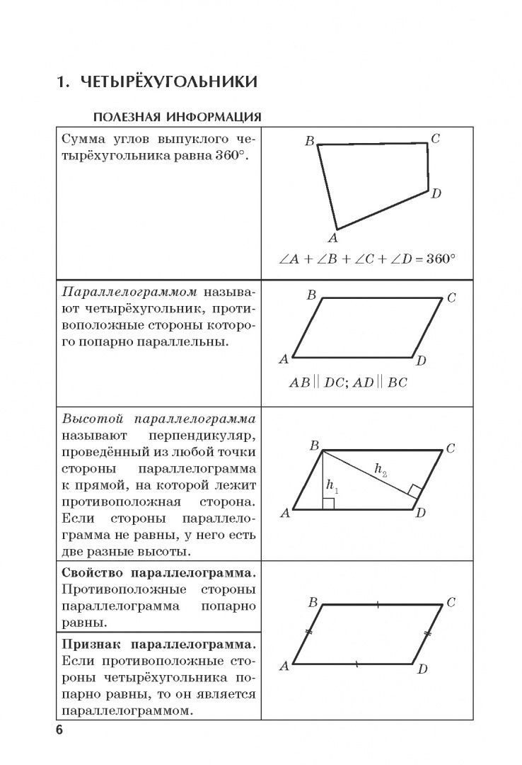 Галина Жемчужкина: Геометрия. 8 класс. Учимся решать задачи. Подробные решения. Подсказки. Ответы