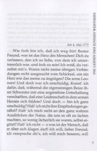 Гете Вольфганг: Die Leiden des jungen Wertthers Gedichte Страдания юного Вертера: Книга для чтения на немецком языке