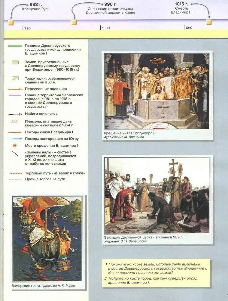 Сергей Колпаков: История России с древнейших времен до начала XVI века. 6 класс. Атлас с контурными картами и заданиями
