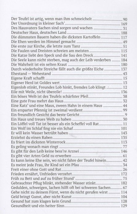 Немецкие пословицы/ Deutsche Sprichwоrter
