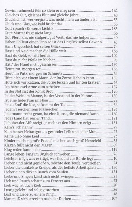 Немецкие пословицы/ Deutsche Sprichwоrter
