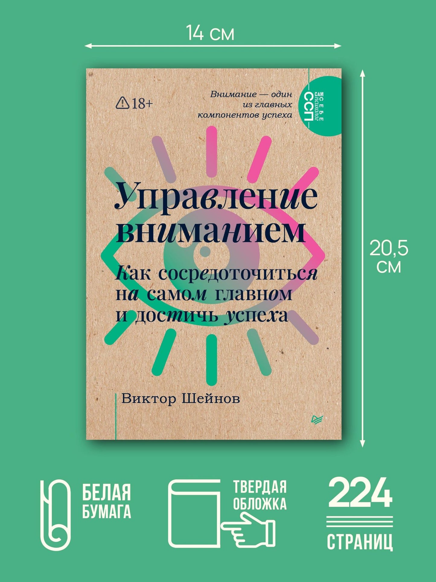 Виктор Шейнов: Управление вниманием. Как сосредоточиться на самом главном и достичь успеха