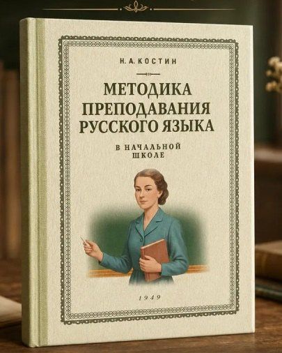 Никифор Костин: Методика преподавания русского языка в начальной школе (1949)