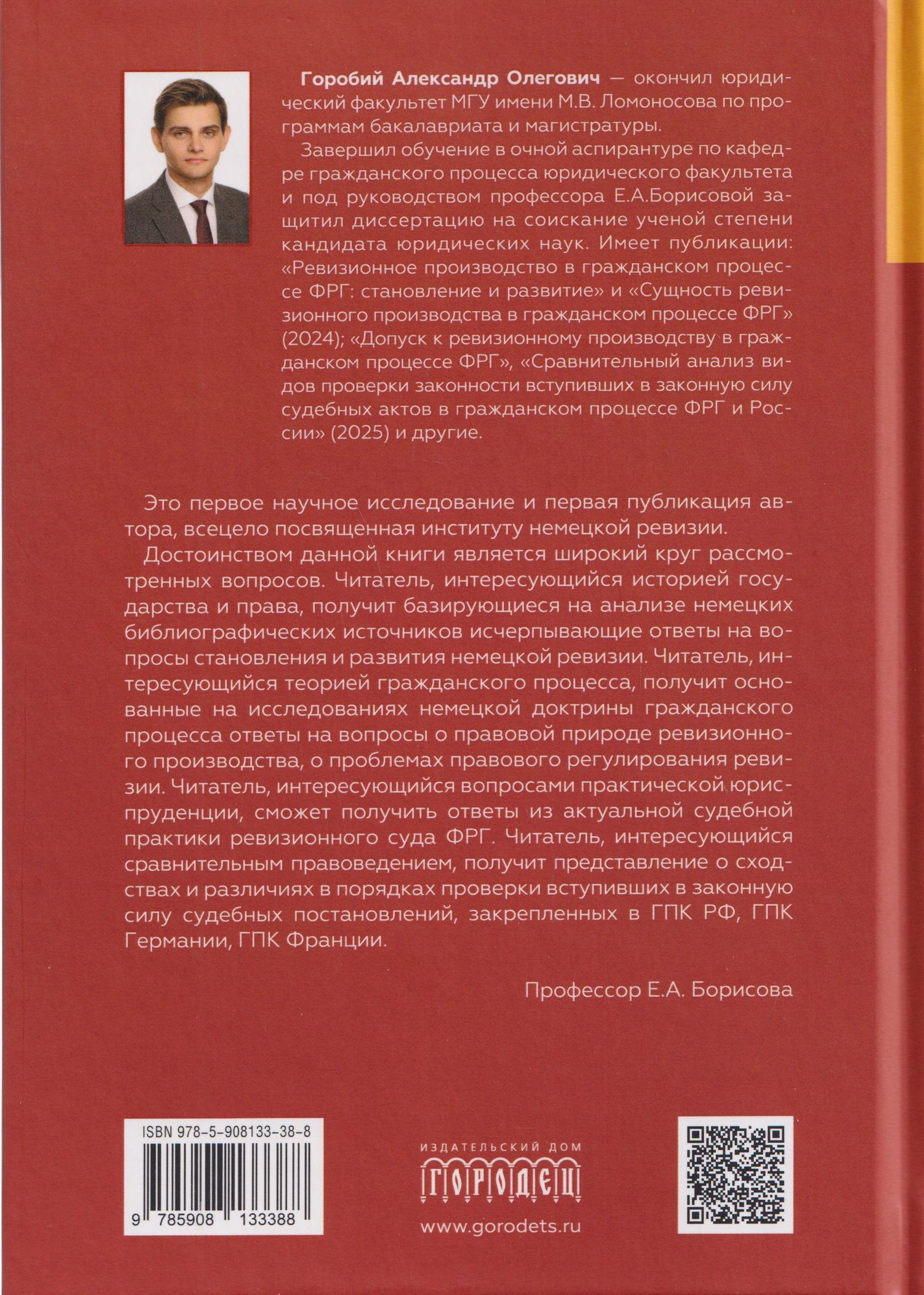 Ревизионное производство в гражданском процессе ФРГ. Монография