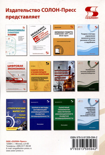 Светлана Дмитриева: Концепция редизайна бизнес-процессов. Монография