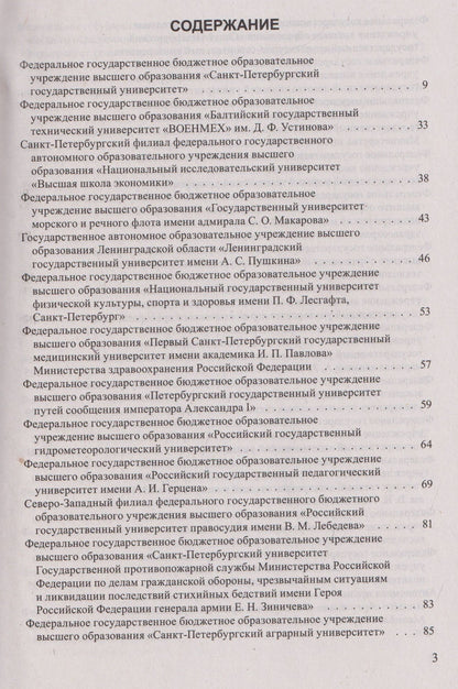 Справочник для поступающих в ВУЗы Санкт-Петербурга 2026/2017. Справочное издание