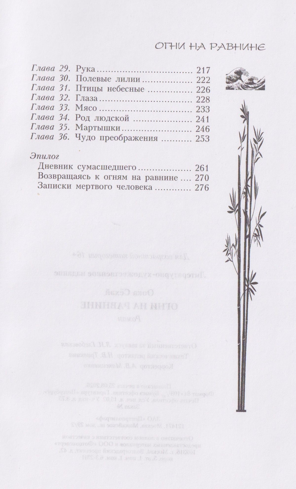 Сехэй Оока: Огни на равнине