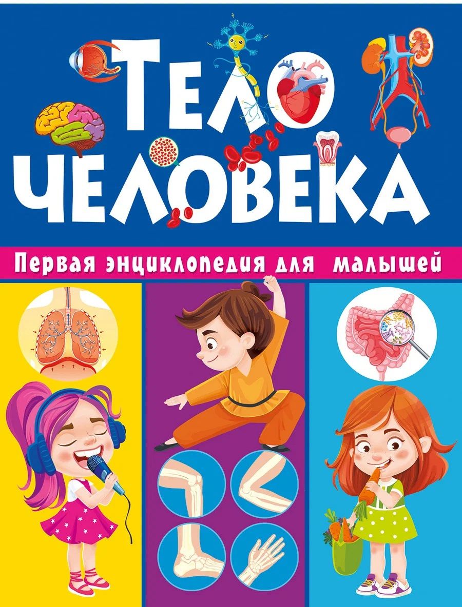 Тело человека. Первая энциклопедия для малышей