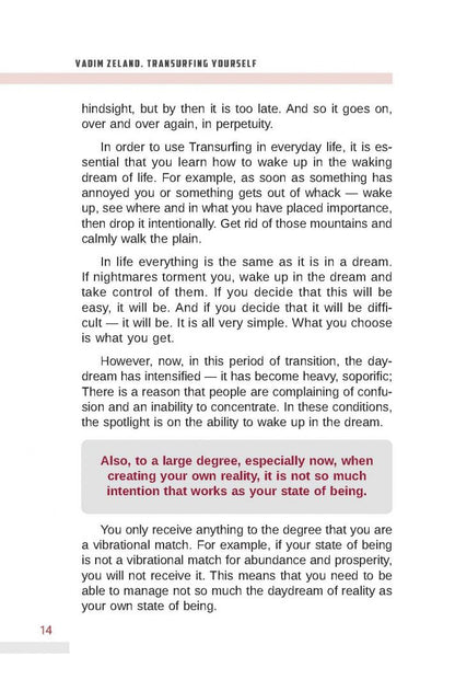 Vadim Zeland: Transurfing Yourself
