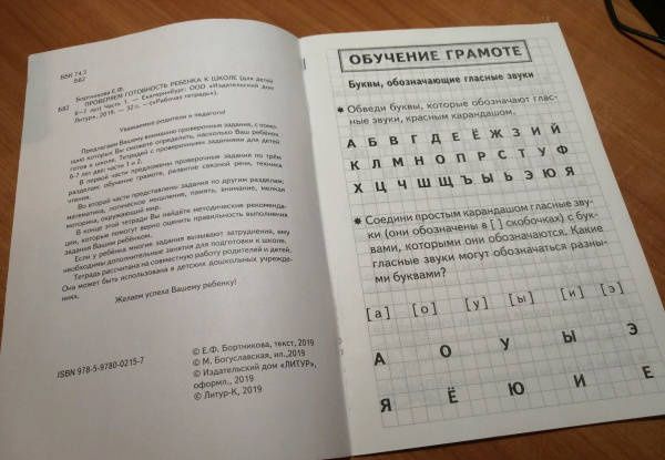 Елена Бортникова: Проверяем готовность ребенка к школе. Рабочая тетрадь для детей 6-7 лет. В 2-х частях. Часть 1