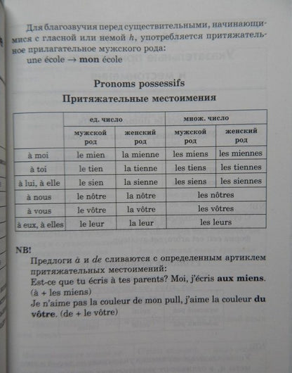 Анна Иванченко: Французская грамматика в таблицах и схемах