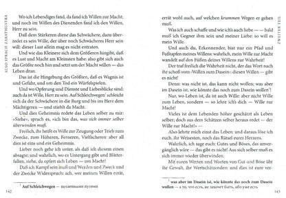 Friedrich Nietzsche: Also Sprach Zarathustra. Ein Buch Fur Alle Und Keinen