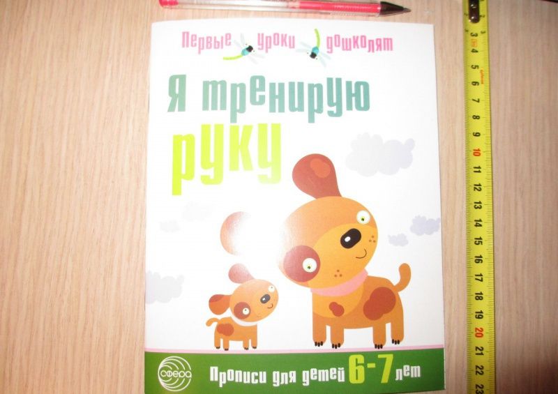 Я тренирую руку. Прописи для дошкольников 6-7 лет