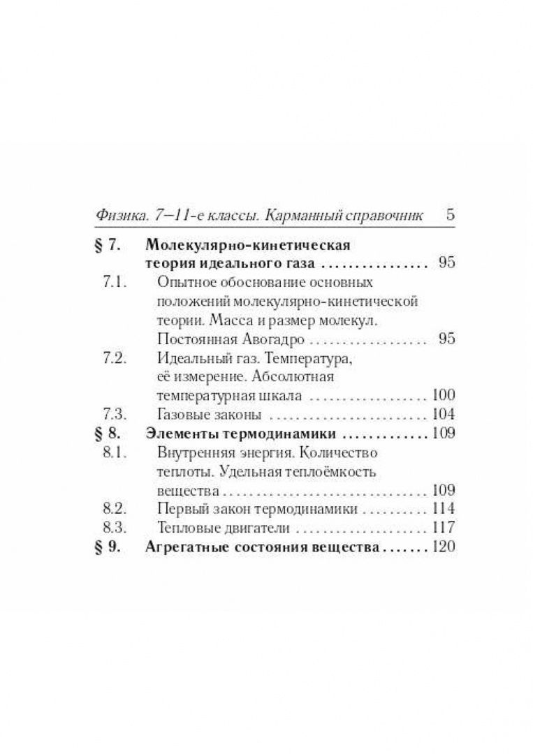 Галина Безуглова: Физика. 7–11-е классы. Карманный справочник