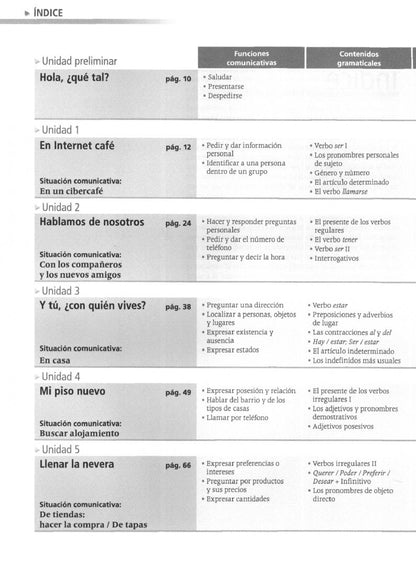Avila Robles: Método de español 1. A1. Libro del profesor