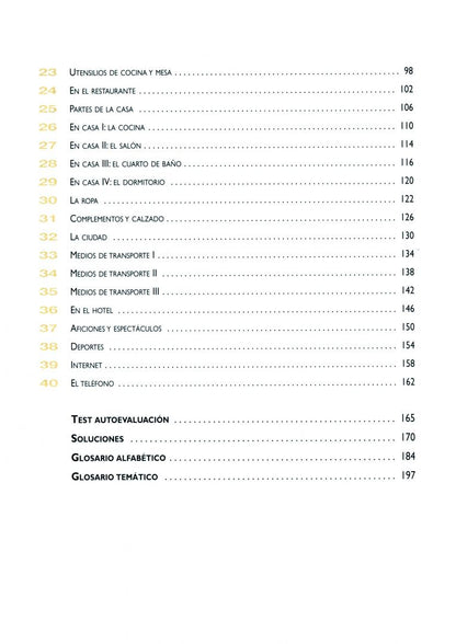 Marta Genis: Vocabulario. Nivel elemental A1-A2 (edicion 2023)