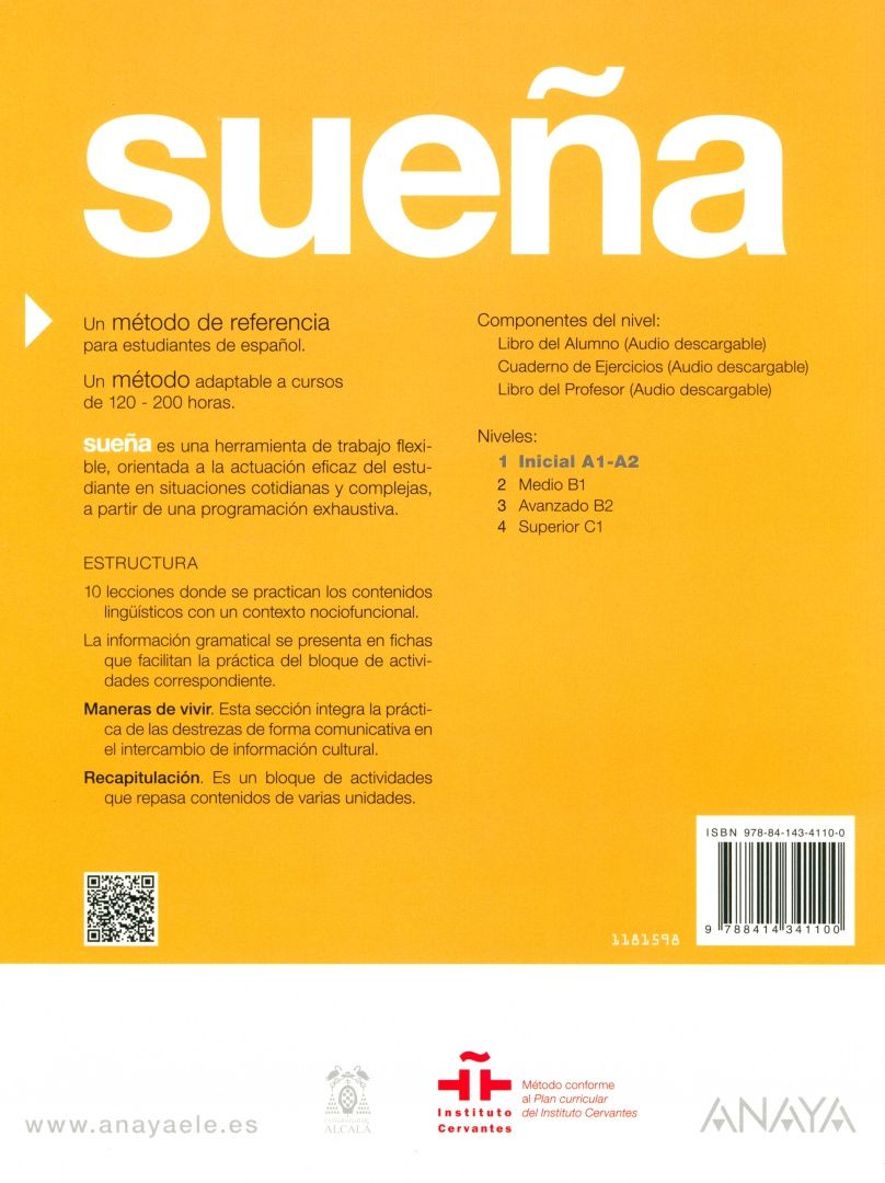 Luisa Sacristan: Nuevo Suena 1. A1-A2. Libro del Alumno