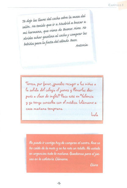Angeles Martinez: Escritura. Nivel elemental A1-A2