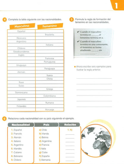 Nuevo Manana 1. Cuaderno de Ejercicios A1