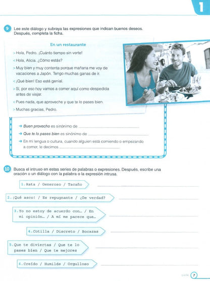 Nuevo Mañana 4. B1+. Cuaderno de ejercicios
