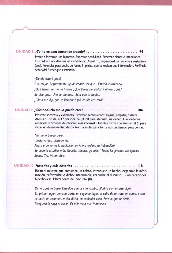 Avila Robles: Pragmática. Nivel medio-avanzado B1-B2