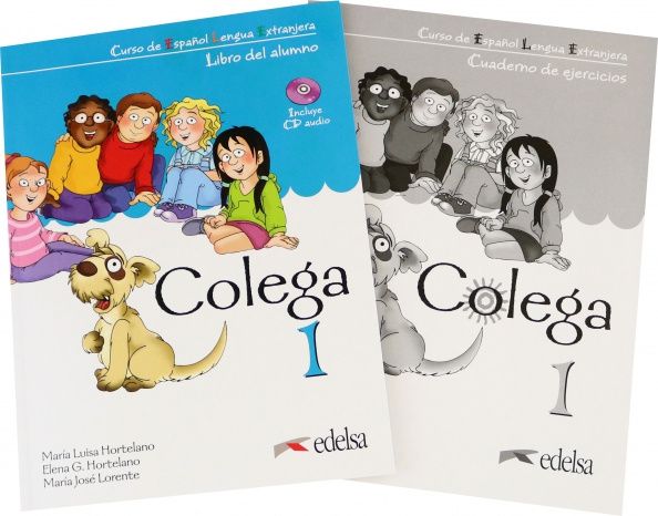 Maria Hortelano: Colega 1. Libro del alumno + cuaderno de ejercicios +CD