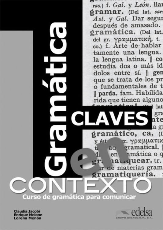 Lorena Menon: Gramática en contexto. Libro de claves