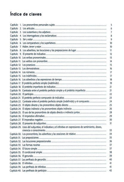 Lorena Menon: Gramática en contexto. Libro de claves