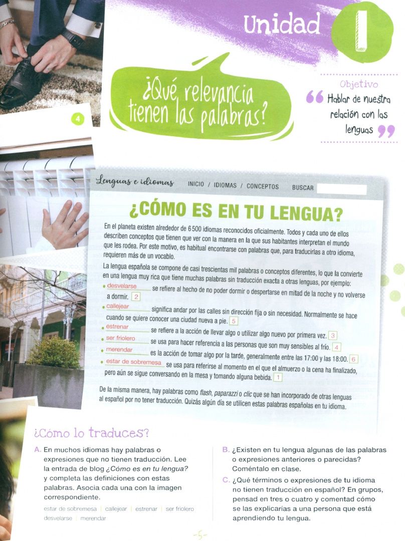 Cardoso Cabot: Experiencias 13–14. B2. Libro del profesor