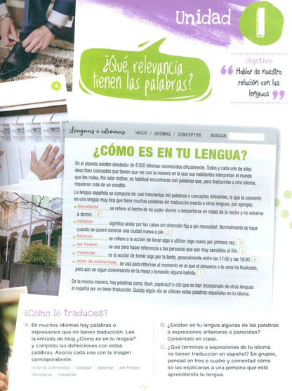 Cardoso Cabot: Experiencias 13–14. B2. Libro del profesor