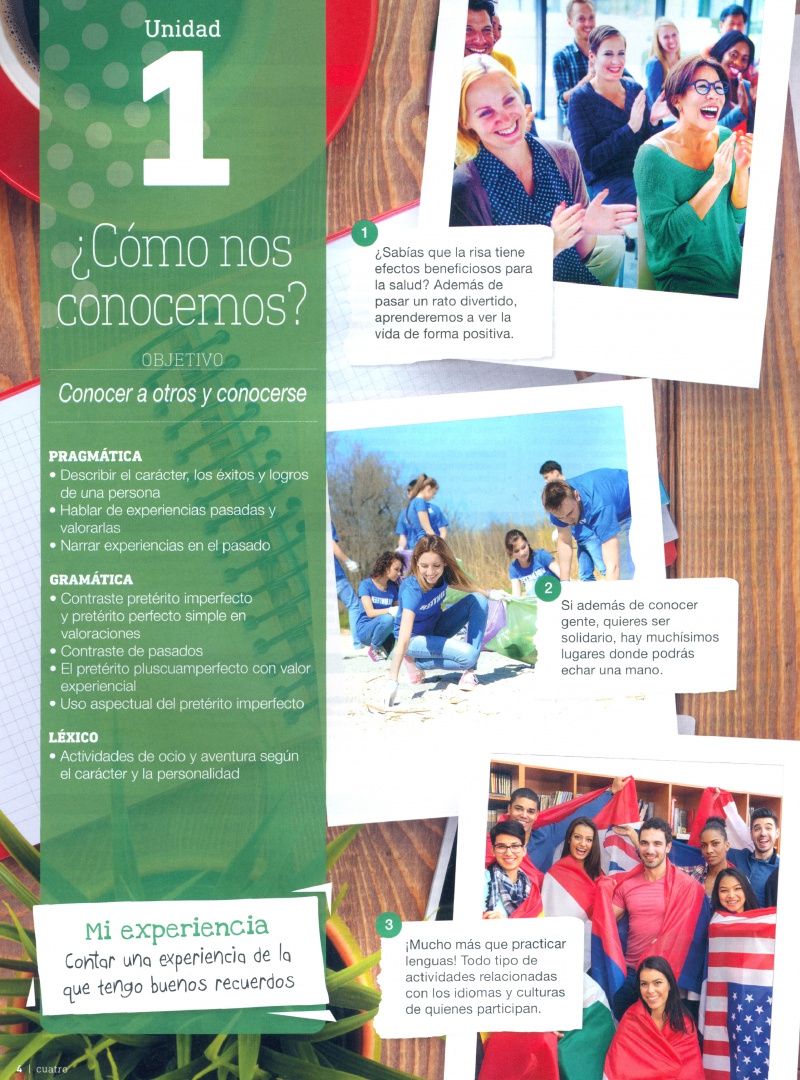 Marta Gonzalez: Experiencias Internacional 4. B2. Libro del alumno