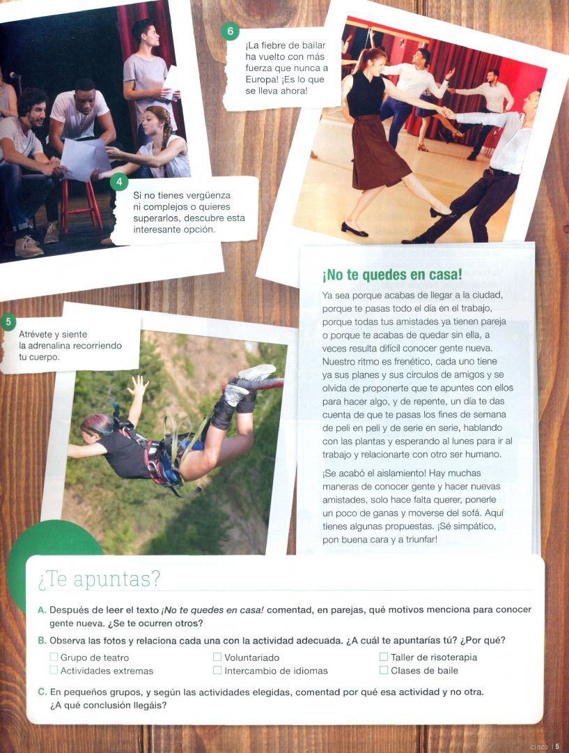 Marta Gonzalez: Experiencias Internacional 4. B2. Libro del alumno