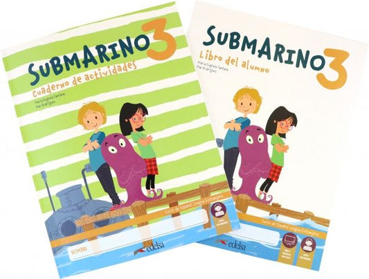 Mar Rodriguez: Submarino 3. Pack. Libro del alumno + Cuaderno de actividades