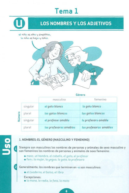 Francisca Castro: Uso de la gramática española elemental. Nueva Edición