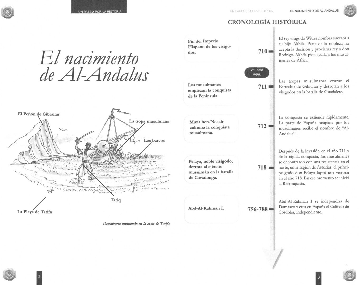 Sanchez Remedios: El nacimiento al-Ándalus