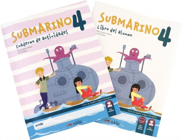 Mar Rodriguez: Submarino 4. Pack. Libro del alumno + Cuaderno de actividades