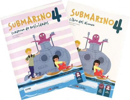 Mar Rodriguez: Submarino 4. Pack. Libro del alumno + Cuaderno de actividades