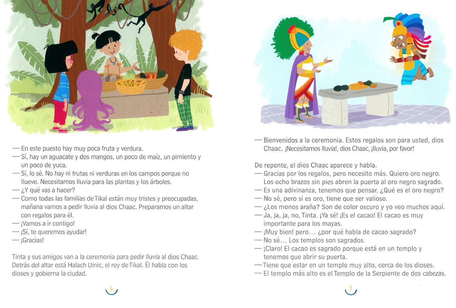 Mar Rodriguez: Tinta lee. Submarino 3. Lectura 2. Vamos a Tikal