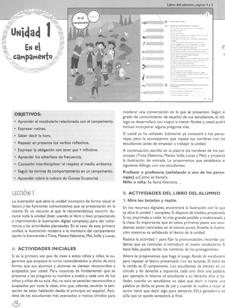 Mar Rodriguez: Submarino 4. Guia didactica. Libro del profesor