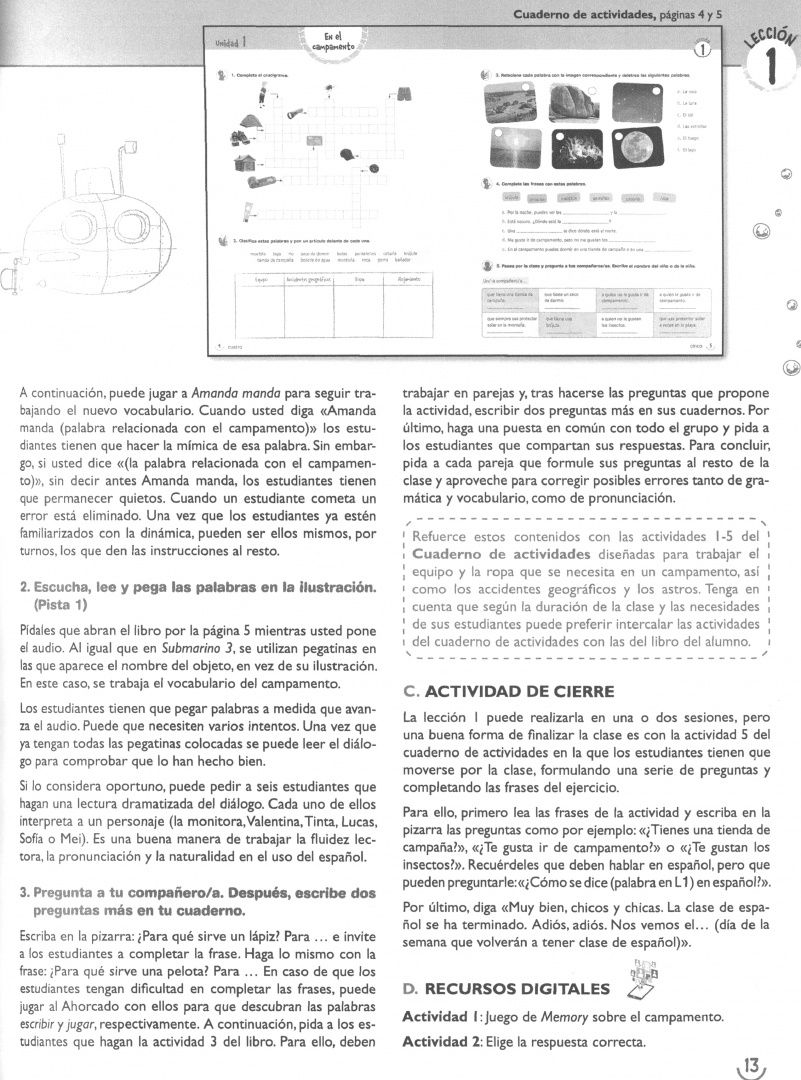 Mar Rodriguez: Submarino 4. Guia didactica. Libro del profesor