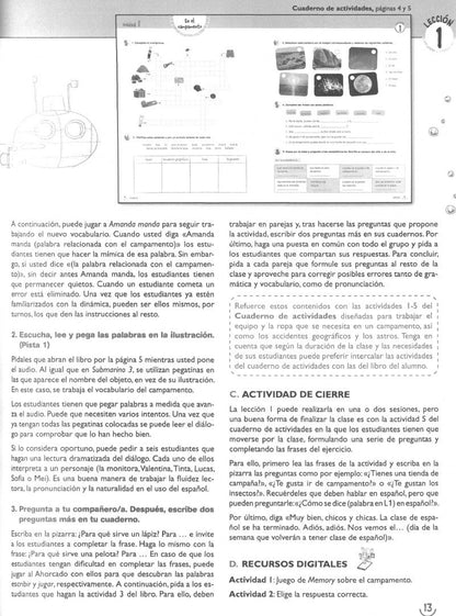 Mar Rodriguez: Submarino 4. Guia didactica. Libro del profesor