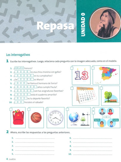 los de: Nuevo ¿Español? ¡Por supuesto! 2 A2. Cuaderno de ejercicios
