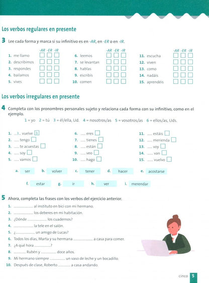 los de: Nuevo ¿Español? ¡Por supuesto! 2 A2. Cuaderno de ejercicios